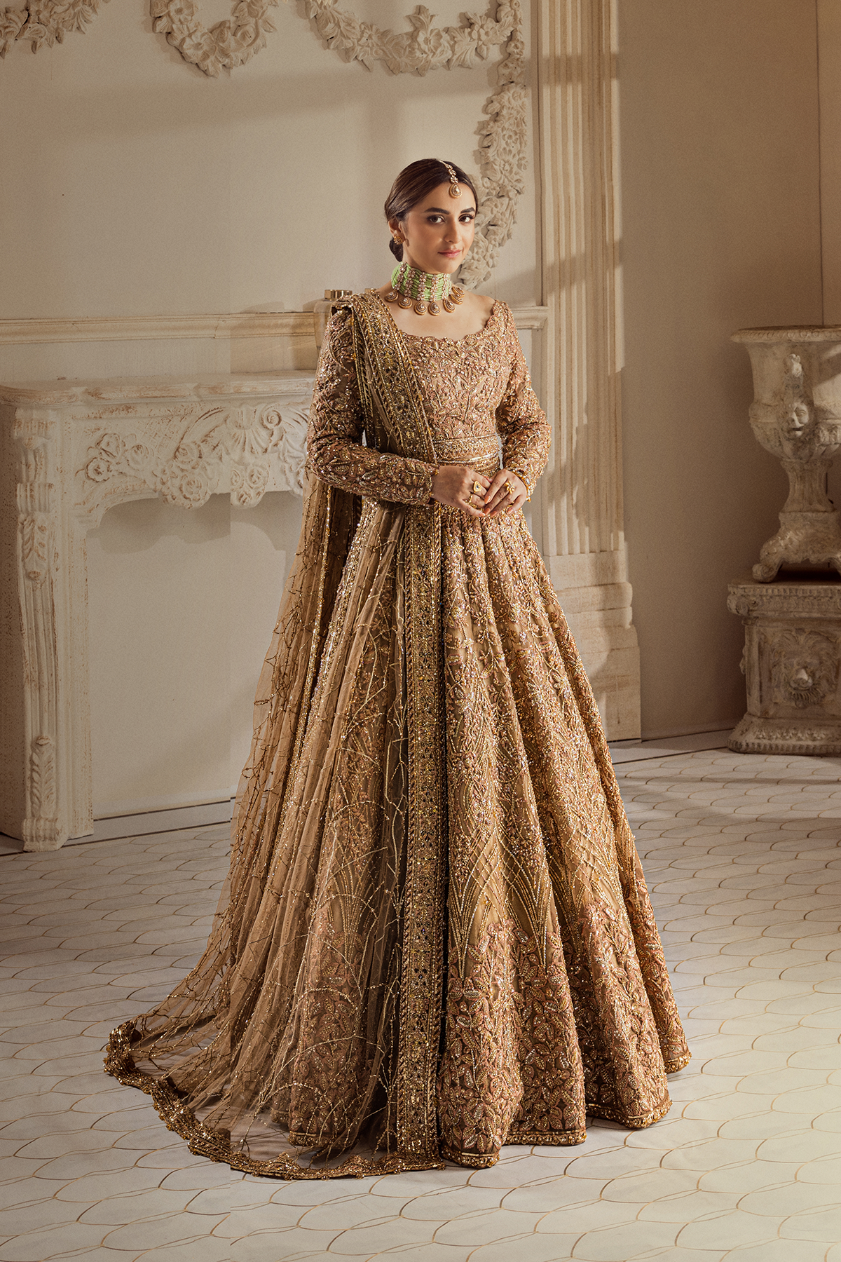 Erum Khan | Iris Bridal Couture 24 | GOLDEN AURA