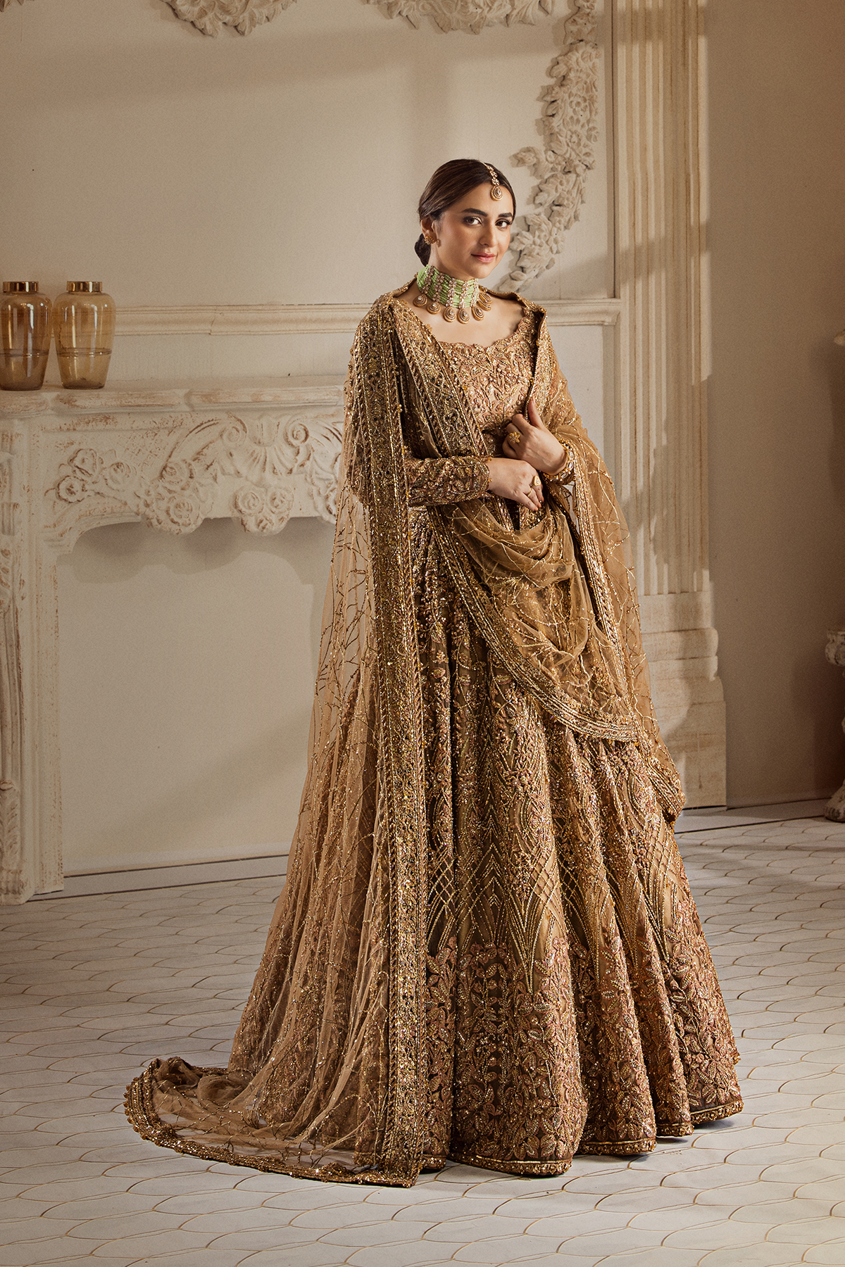 Erum Khan | Iris Bridal Couture 24 | GOLDEN AURA