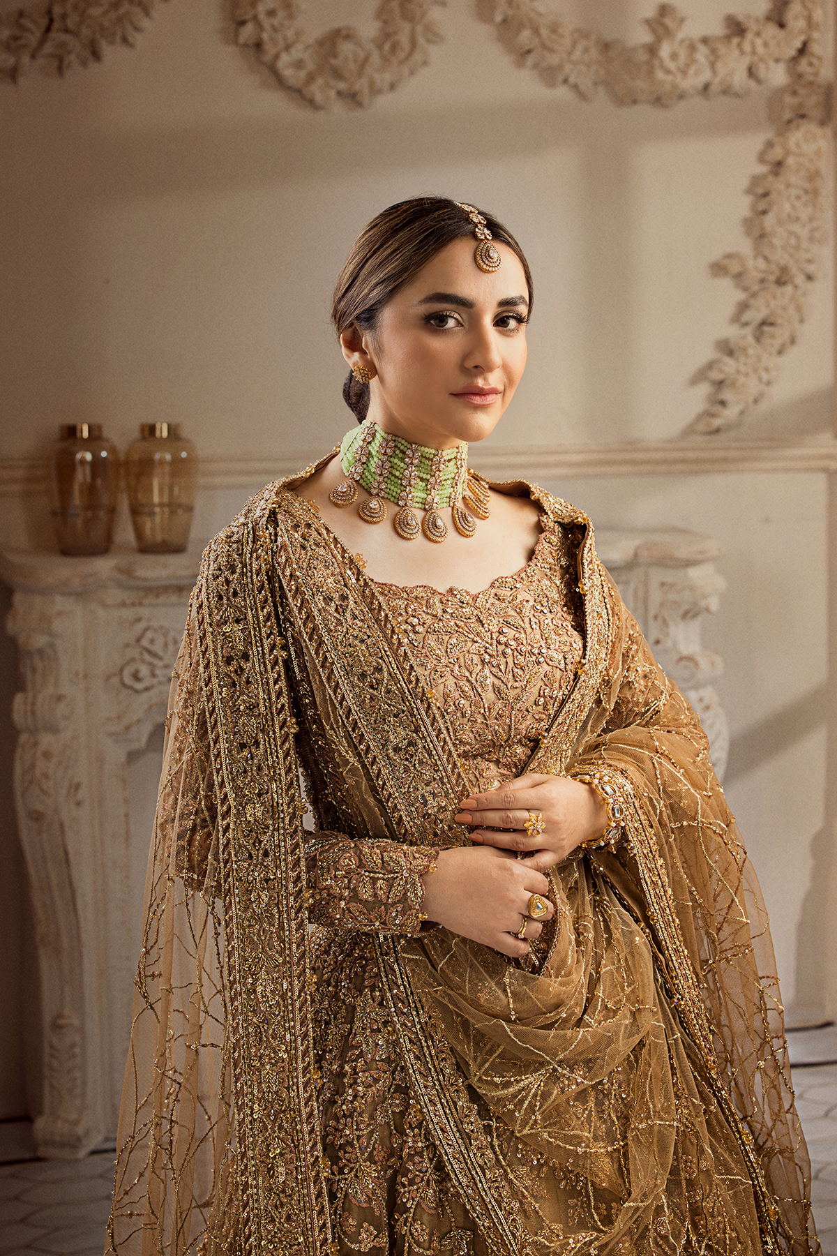 Erum Khan | Iris Bridal Couture 24 | GOLDEN AURA