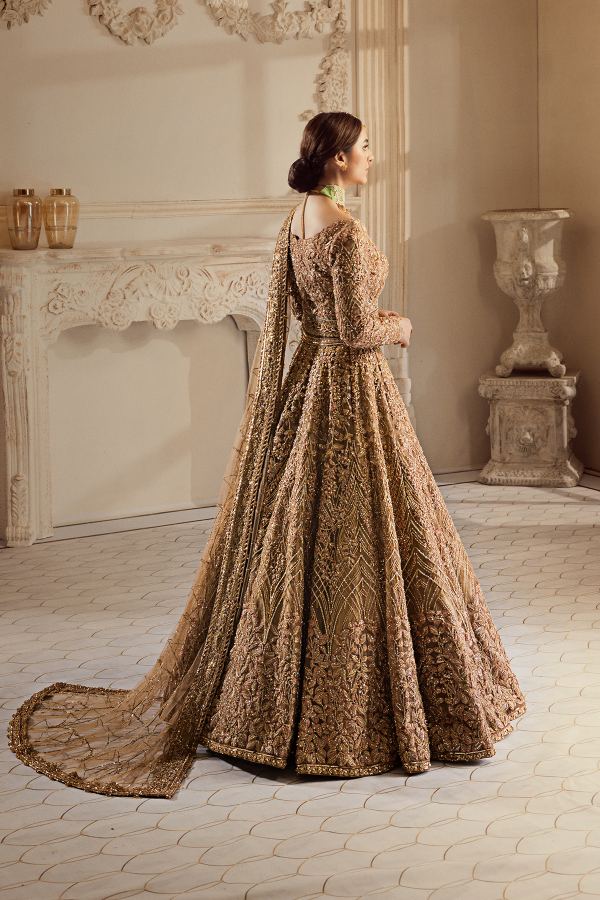 Erum Khan | Iris Bridal Couture 24 | GOLDEN AURA