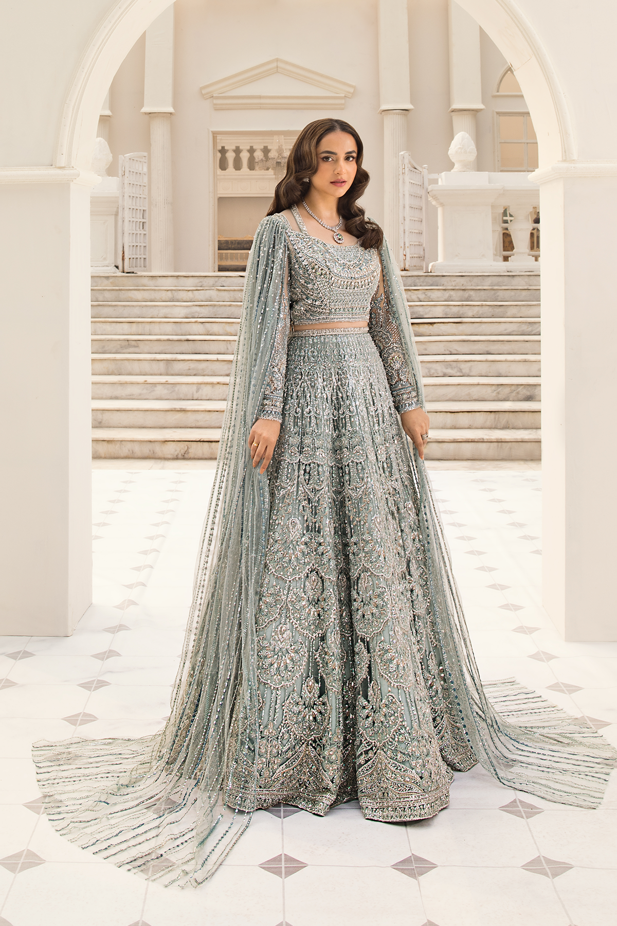 Erum Khan | Iris Bridal Couture 24 | MINTY BREEZE