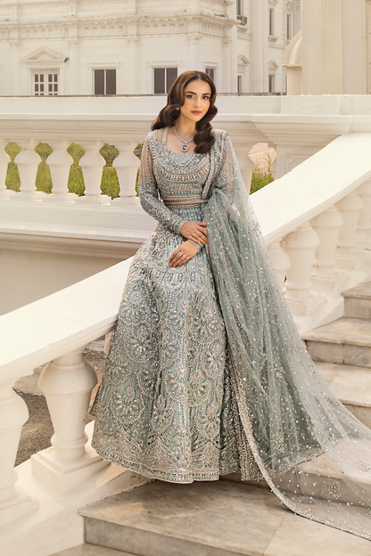 Erum Khan | Iris Bridal Couture 24 | MINTY BREEZE