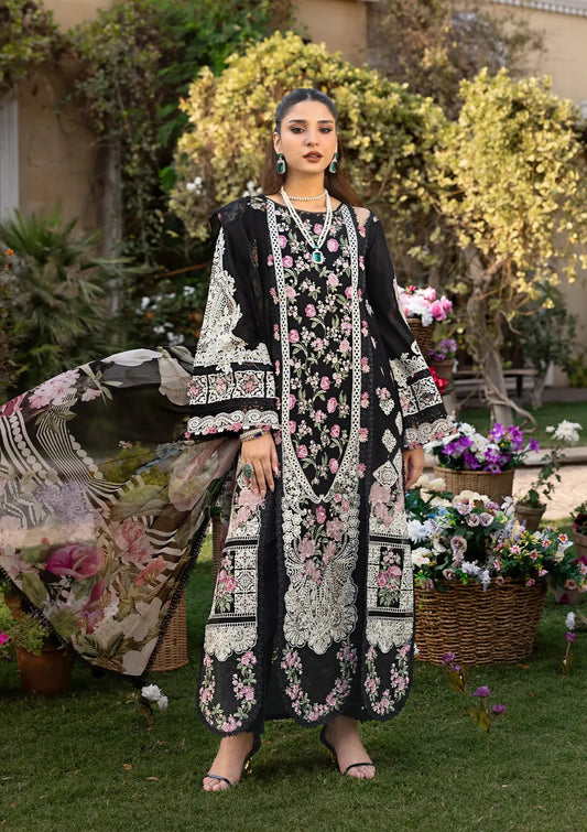 Elaf Premium | Luxury Lawn 25 | ELM-04 MAHJABEEN