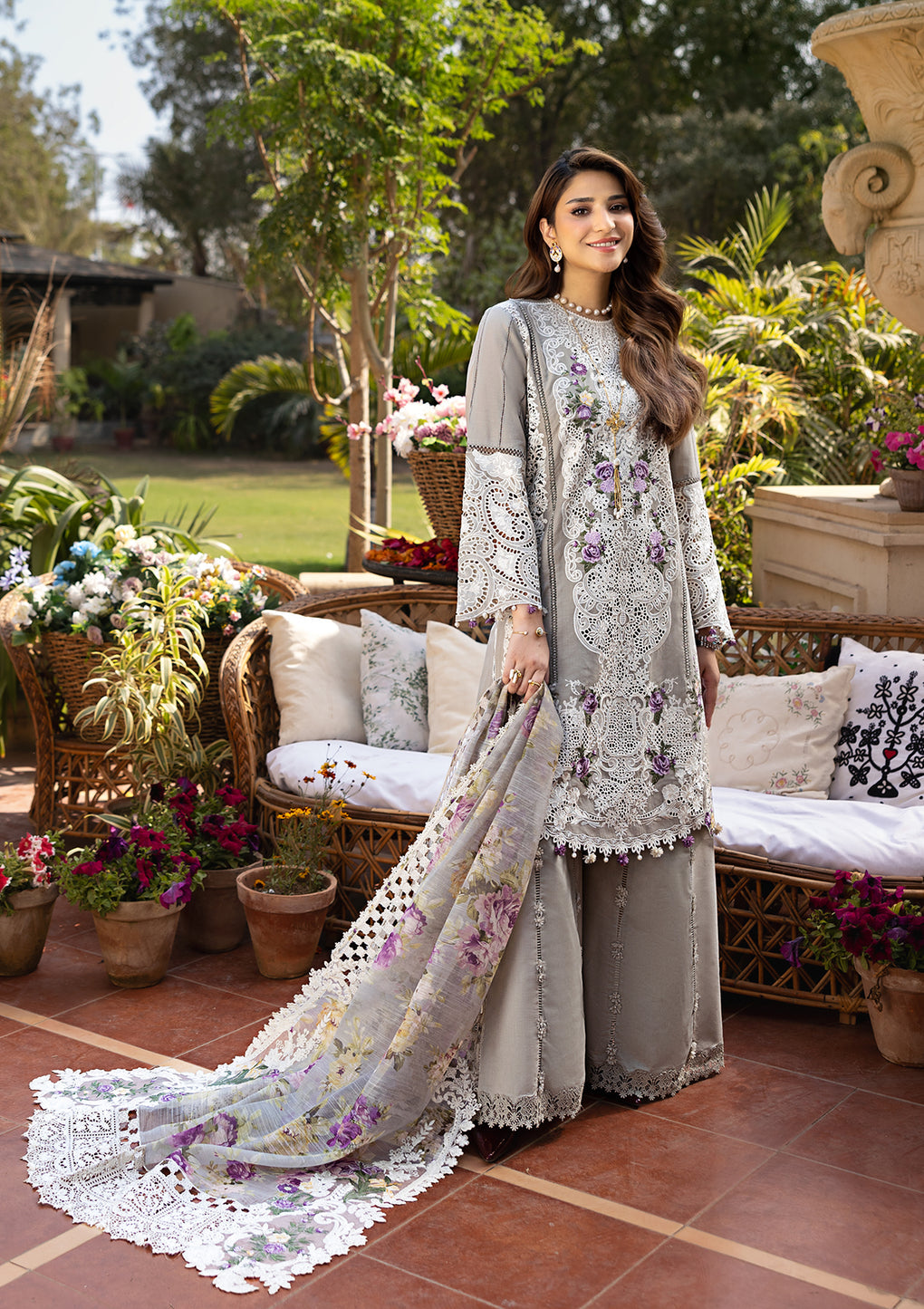 Elaf Premium | Luxury Lawn 25 | ELM-05 RAMSHA