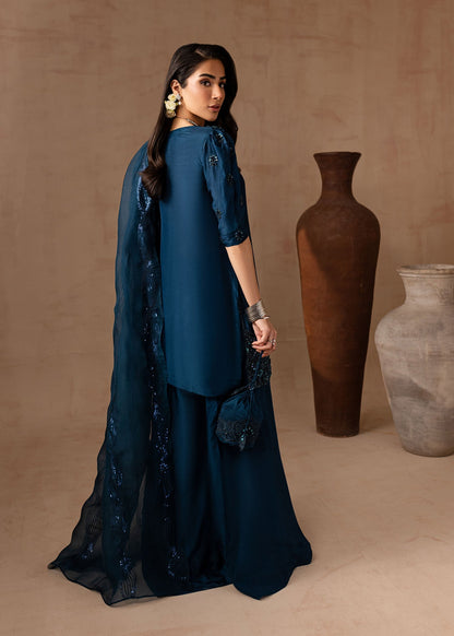 Maria Osama Khan | Noir Bliss Luxury Formals | Royal Sapphire