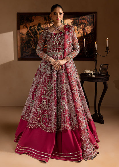 Lamhay by Maria Osama Khan Embroidered Organza 3Pc Suit - Nayab