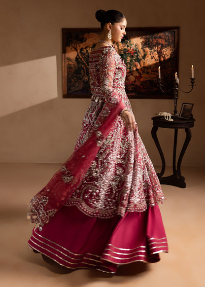 Lamhay by Maria Osama Khan Embroidered Organza 3Pc Suit - Nayab