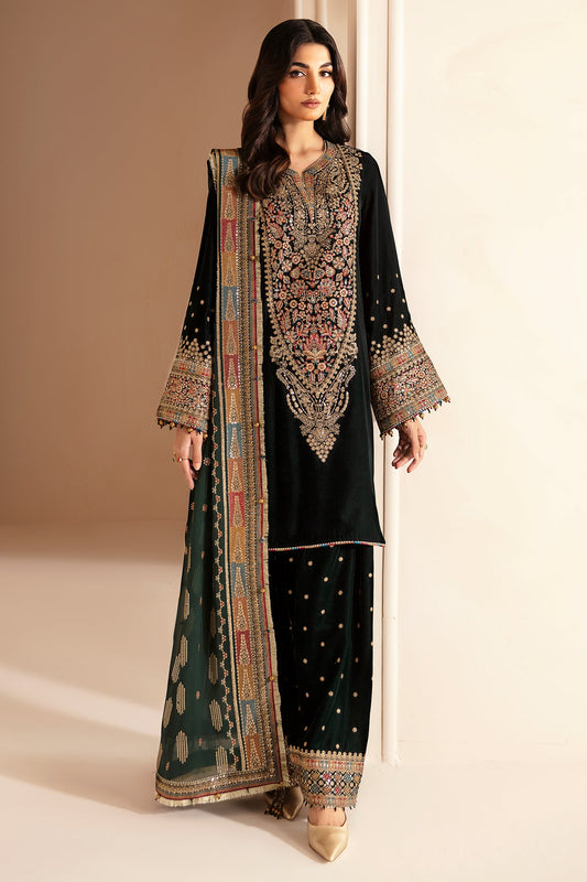 JAZMIN__Embroidered Velvet Formal VF-2025