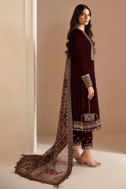 JAZMIN__Embroidered Velvet Formal VF-2022