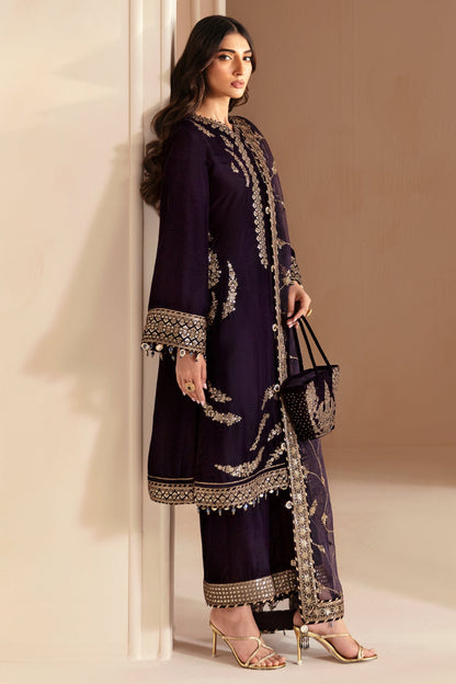 JAZMIN__Embroidered Velvet Formal VF-2026