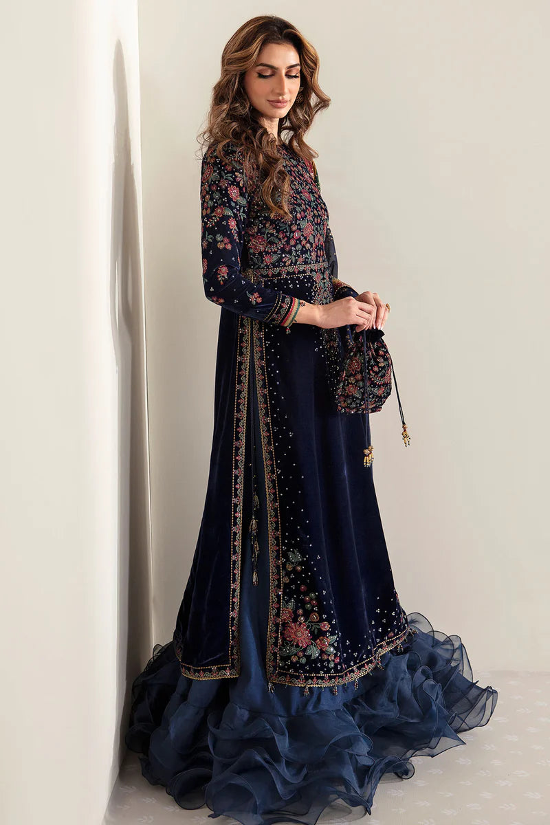 JAZMIN__Embroidered Velvet Formal VF-2005