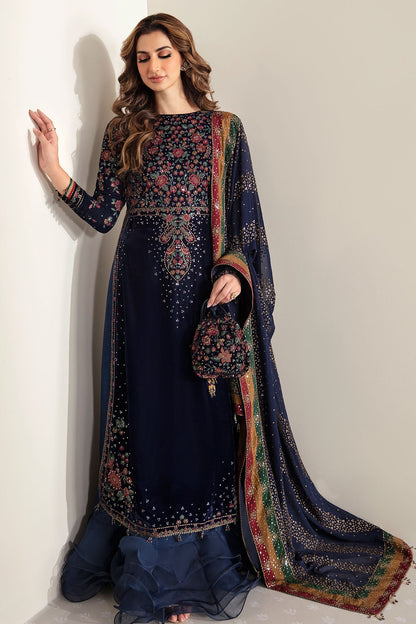 JAZMIN__Embroidered Velvet Formal VF-2005