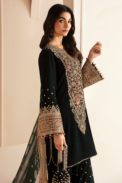 JAZMIN__Embroidered Velvet Formal VF-2025