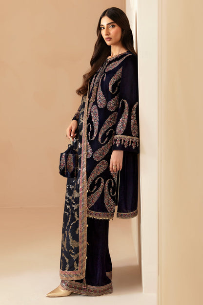 JAZMIN__Embroidered Velvet Formal VF-2024