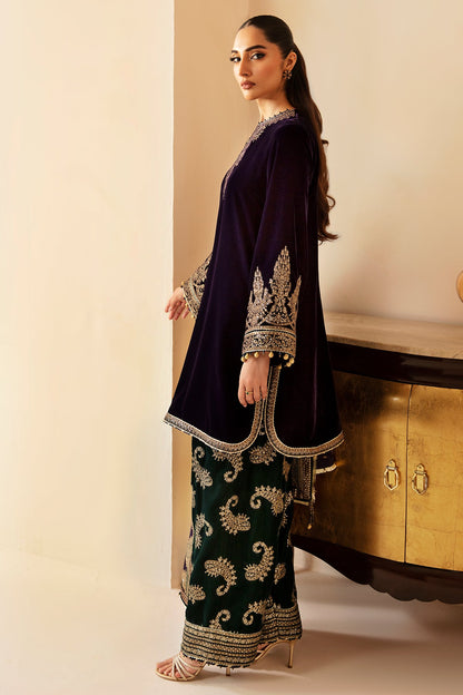 JAZMIN__Embroidered Velvet Formal VF-2030