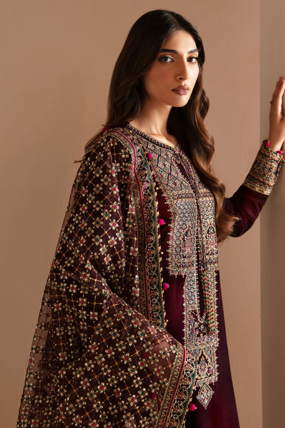 JAZMIN__Embroidered Velvet Formal VF-2022