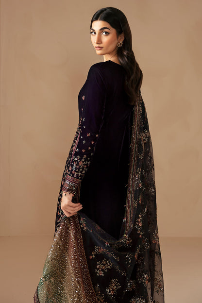 JAZMIN__Embroidered Velvet Formal VF-2027