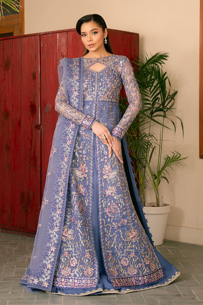 Solene by Ayzel Embroidered Organza 3Pc Suit D-03 GISELLE