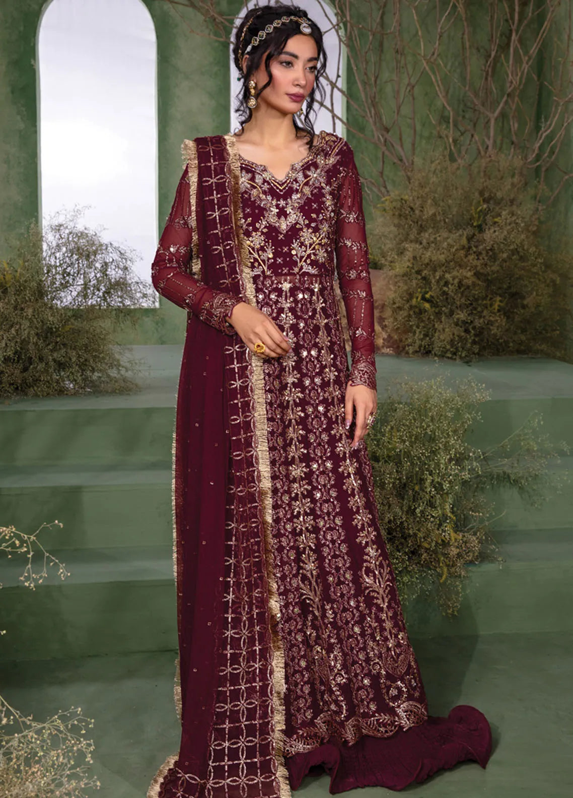 Rang Rasiya Chatoyer Embroidered Chiffon 3Pc Suit D-06 Leyla