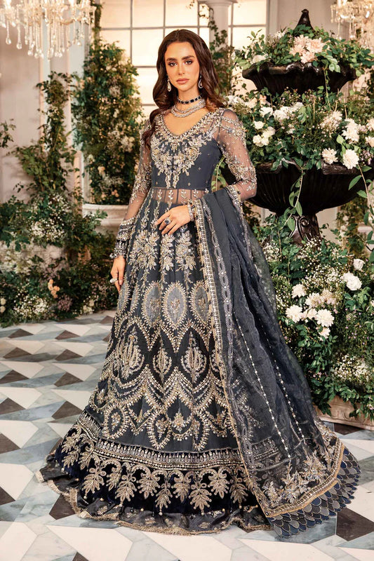 MARIA B__3 Piece Embroidered Organza Suit | BD-2901