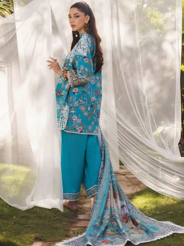 Tahra by Zainab Chottani Embroidered Lawn 3Pc Suit D-02B BEEHA