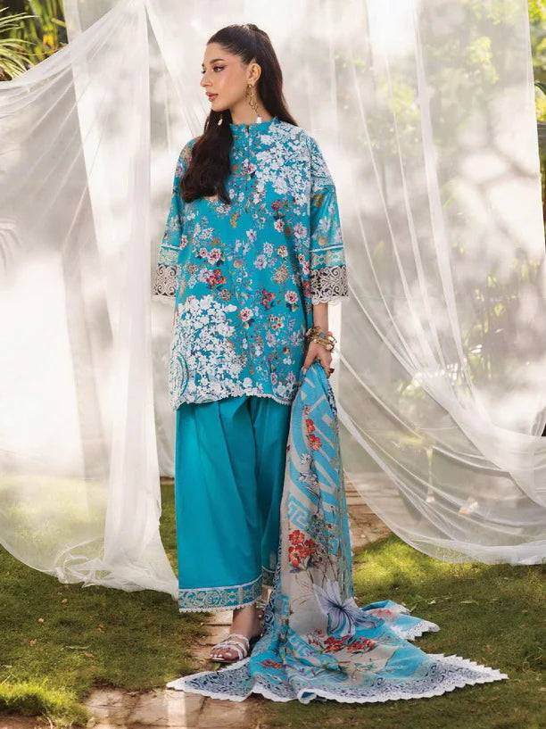 Tahra by Zainab Chottani Embroidered Lawn 3Pc Suit D-02B BEEHA