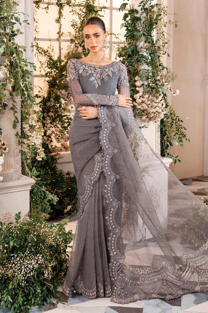 MARIA B__3 Piece Embroidered Organza Suit | BD-2902