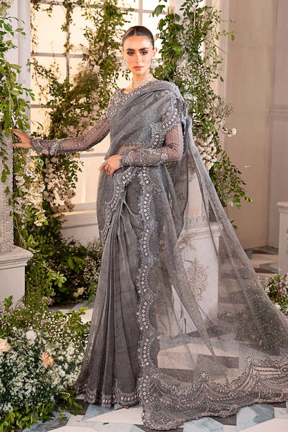 MARIA B__3 Piece Embroidered Organza Suit | BD-2902