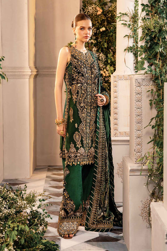 MARIA B__3 Piece Embroidered Organza Suit | BD-2904