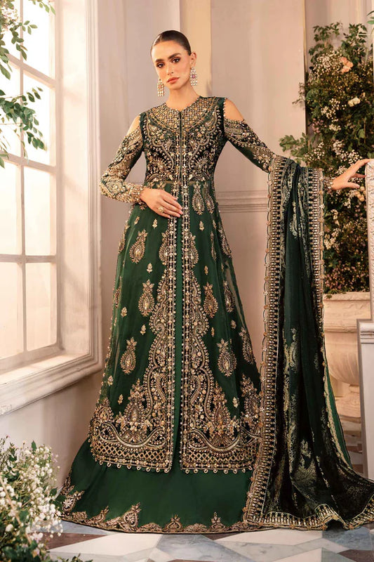 MARIA B__3 Piece Embroidered Organza Suit | BD-2904