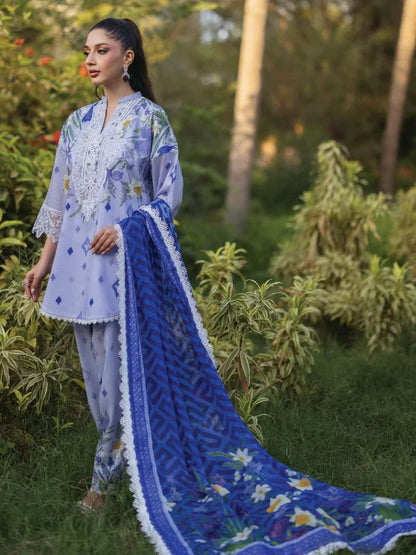 Tahra by Zainab Chottani Embroidered Lawn 3Pc Suit D-06A RAHA