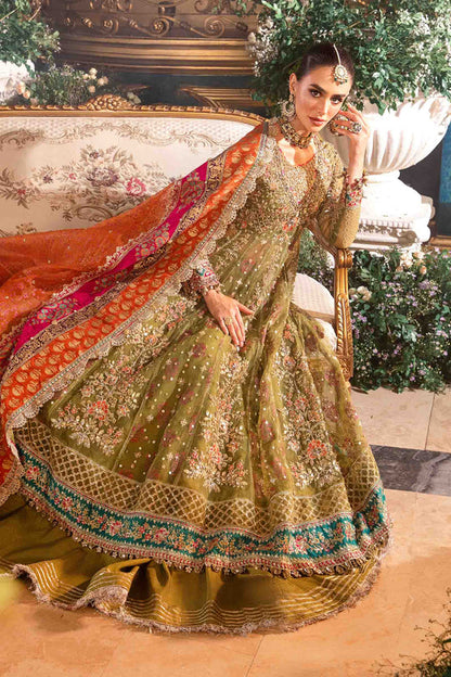 MARIA B__3 Piece Embroidered Organza Suit | BD-2906