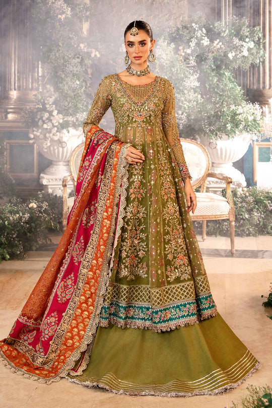 MARIA B__3 Piece Embroidered Organza Suit | BD-2906