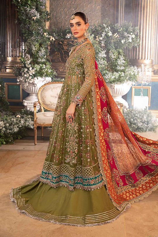 MARIA B__3 Piece Embroidered Organza Suit | BD-2906