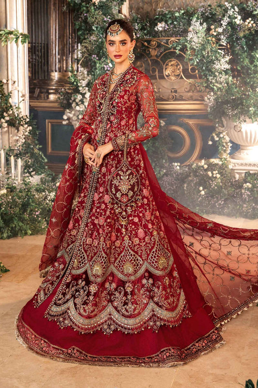 MARIA B__3 Piece Embroidered Organza Suit | BD-2908