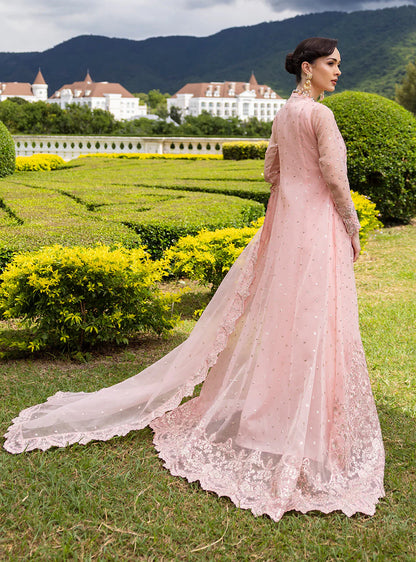 Zainab Chottani Embroidered Organza 3Pc Suit D-03 Roséa