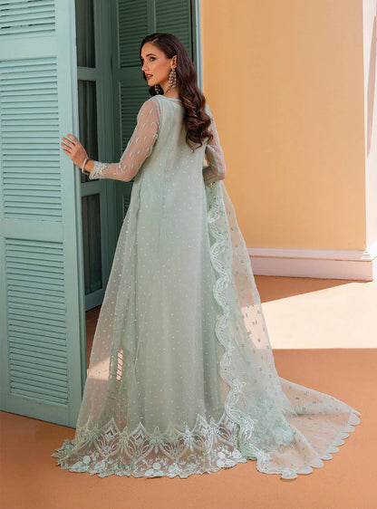 Zainab Chottani Embroidered Organza 3Pc Suit D-05 Sherine