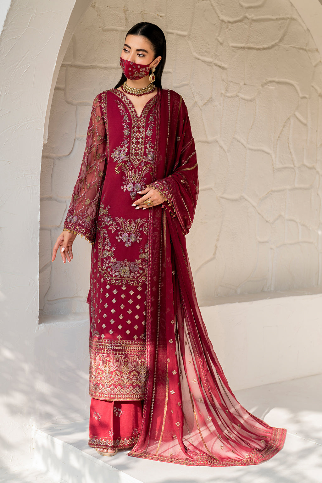 Flossie | Naqsh Formals | S-1402 (A)