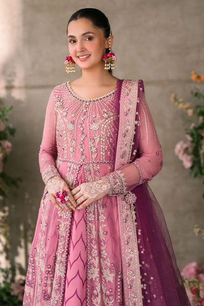 Mushq Mastani Evening Embroidered Chiffon 3Pc Suit MCH-08 DUA