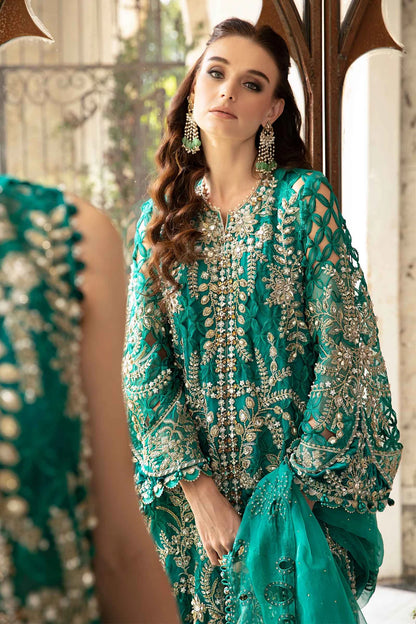 3 Piece Embroidered Suit | BD-2806