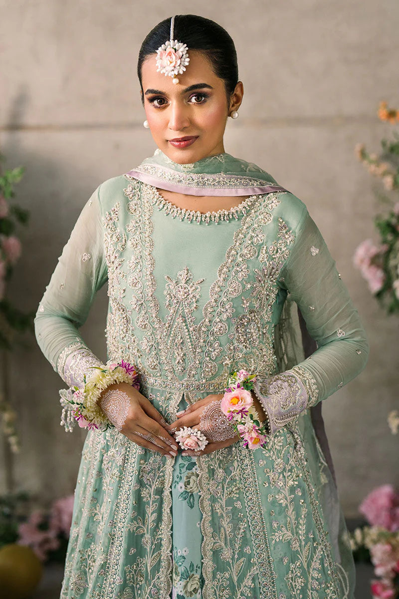 Mushq Mastani Evening Embroidered Chiffon 3Pc Suit MCH-02 FAIZA