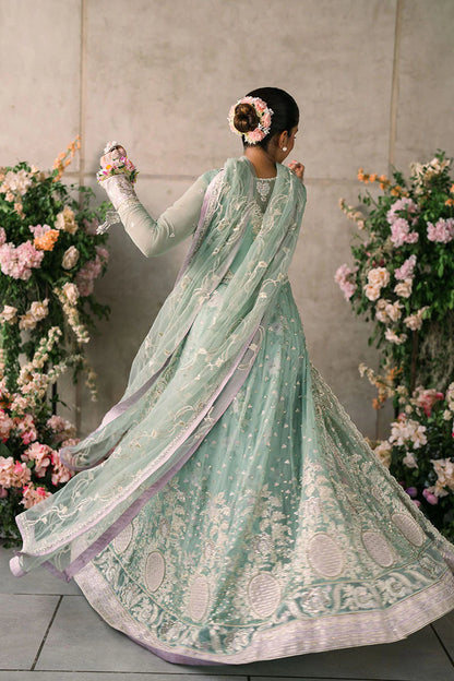 Mushq Mastani Evening Embroidered Chiffon 3Pc Suit MCH-02 FAIZA