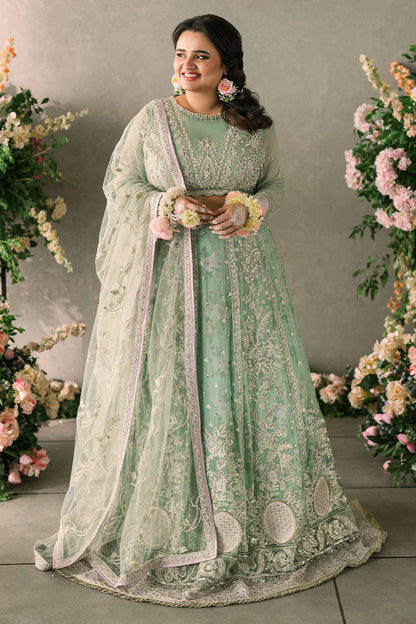 Mushq Mastani Evening Embroidered Chiffon 3Pc Suit MCH-02 FAIZA