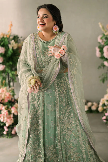 Mushq Mastani Evening Embroidered Chiffon 3Pc Suit MCH-02 FAIZA