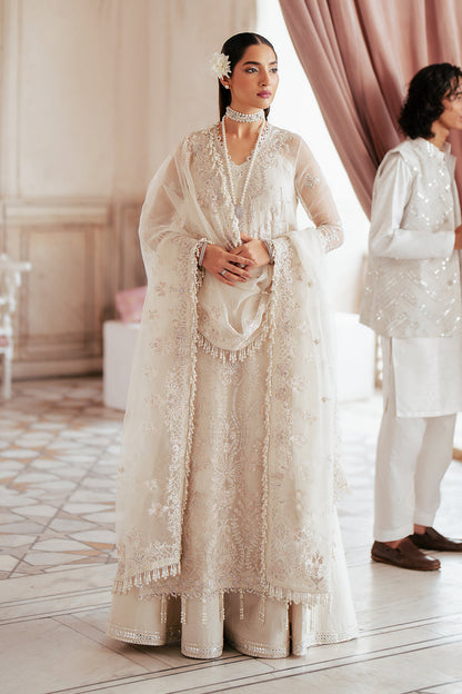 Silsila by Saad Shaikh Embroidered Organza 3Pc Suit D-01 Zahria