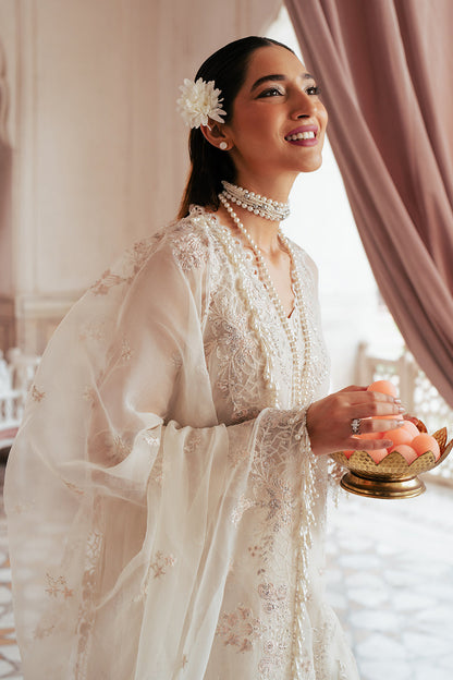 Silsila by Saad Shaikh Embroidered Organza 3Pc Suit D-01 Zahria