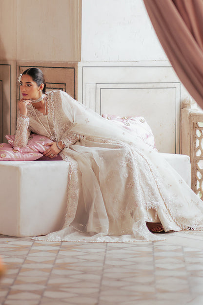 Silsila by Saad Shaikh Embroidered Organza 3Pc Suit D-01 Zahria