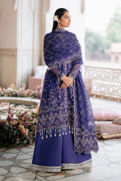 Silsila by Saad Shaikh Embroidered Organz 3Pc Suit D-08 Onara