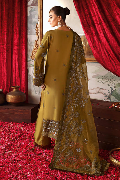 Shagna Premium Embroidered Raw Silk 3Pc Suit S-07 Maya