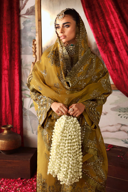 Shagna Premium Embroidered Raw Silk 3Pc Suit S-07 Maya